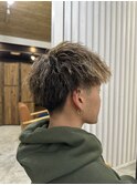 ツイストスパイラルパーマメッシュ
