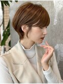 ショートヘア/ショート/ショートボブ/20代30代40代50代/表参道