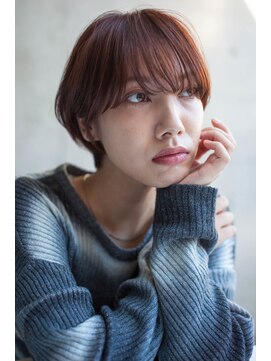 アッシュ 池袋店(Ash) 20代30代40代『大人可愛い丸みショート』　　＃池袋駅