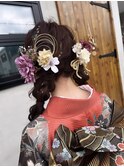 成人式*着付け&hair set