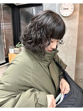 テトヘアー(teto hair) ボブパーマ　くるくる　スパイラル