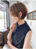 20代30代40代50代耳かけショート前髪なしハンサムショートカット