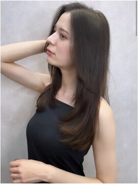 プアメリア 名古屋(Puamelia) トリートメント ブリーチなしダブルカラー 前髪縮毛矯正