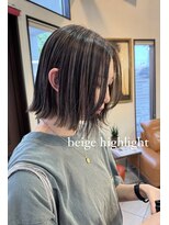 コレットヘア(Colette hair)&nbsp;☆ボブ　× ハイライト☆