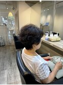 大人女性に向けたくせ毛カット