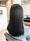 ダブルカラーミルクティーベージュカラーブルーブラックブリーチ