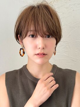 アンド ストーリーズ(&STORIES) ショートボブ髪型30代40代50代前髪あり前髪なし面長丸顔【荒牧】