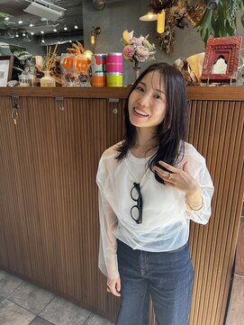 シアー(SHEER.) 髪質改善カラー×ベージュブラウン【表参道,青山,外苑前美容室】