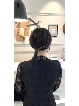 オルガン(Organ) 金箔ヘアセット