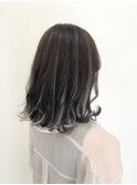 ホワイトハイライトカラー