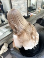 オズ 梅田店(OZ)&nbsp;ミルクティーベージュ/スーパー人毛エクステ60枚