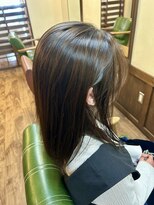 ピース オブ ヘアー Piece of Hair ノーブリーチ　ナチュラルハイライト