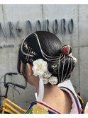 【オシャドロ/京田辺/新田辺】【成人式】タイトシニヨン