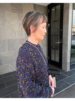 メゾン アヴァロ(Maison Avallo)&nbsp;ミセス世代のひし形ショートボブ