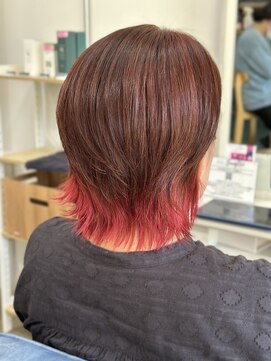 スナリー(Snaly) 白髪活かし　&  インナーカラー