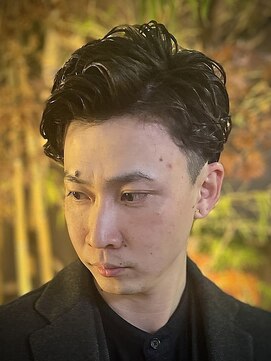 ヒロギンザ 六本木店(HIRO GINZA) ツーブロック×リバースパーマ