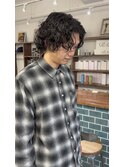ミディアムグランジパーマ