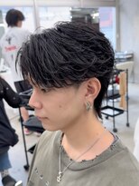 エデアンホンテン メンズサロン(EDEAN 本店 （旧：EDEAN 上通）)&nbsp;熊本 フェザーパーマ フェザーショート メンズヘア