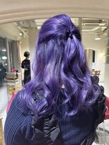 マイノリティー(Minority Produced By TOPHAIR)&nbsp;青みラベンダー　ダブルカラー