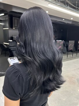 ジーナリア(Xena ria) 《衣織》ブルーブラック/艶カラー/レイヤー