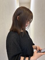 エムサロン 元総社(emusalon)&nbsp;【Yuuka】柔らかさのあるマロンベージュ