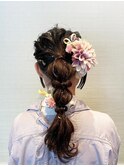 あみおろしヘアセット
