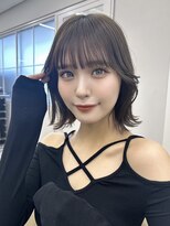 ロンドソレイユ 池袋(Lond soleil) くびれヘア/アプリコットオレンジ/韓国/ブリーチ/レイヤー/池袋