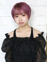バース(BIRTH) ショート&ボブ専門サロン【BIRTH】ピンクバイオレットショート2