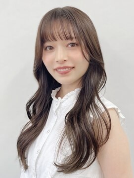 マッシュ 天王寺あべの(MASHU) 【天王寺/あべの】顔まわりレイヤー×透明感カラーで垢抜け感◎