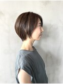 絶壁解消ひし形小顔くびれショート