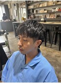 ピンパーマ/スパイキーショート