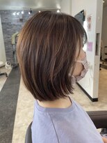 ガーデン 西川田店(garden)&nbsp;宇都宮ショートボブくびれショートイルミナカラー顔周りレイヤー