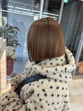 ロンドルピナス 小倉(Lond Lupinus) ミディアムレイヤーカット/似合わせカット/大人ガーリー/20代