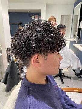 オシャマ ヘアー サンク 二川店(Oshama hair CinQ5) 波巻きパーマ