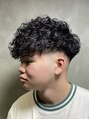 完全個室 BARBER SHOP STARS【5月中旬オープン(予定)】 波巻き、スパイラル特殊パーマもお任せ*カラー/フェードの相性◎
