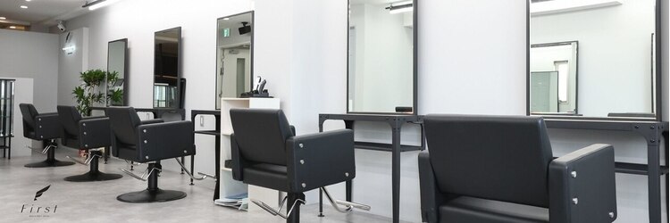 Men's hair salon First 亀有2号店【4月1日オープン(予定)】のサロンヘッダー