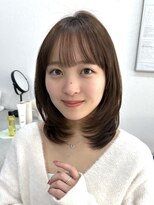 ハニー 町田(HONEY)&nbsp;レイヤーカット/ハッシュカット/韓国ヘア/ミディアム