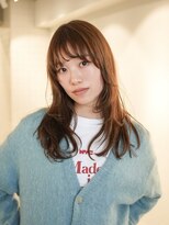 ラヴィズム 栄店(LUVISM)&nbsp;◎韓国ヘアー/顔周りレイヤー/おくれ毛前/ダブルカラー/学割/栄