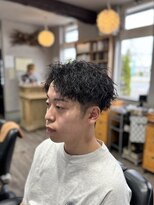 エアストバイエス(erst by es)&nbsp;ピン波パーマ