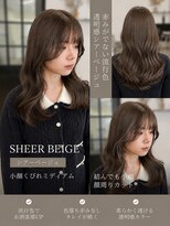 リアン 本厚木(LIAN)&nbsp;シアーベージュレイヤーカット韓国巻き