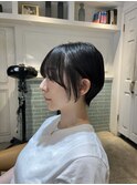 ハッシュカット/大人ショートヘア/ボブ/20代30代40代50代/
