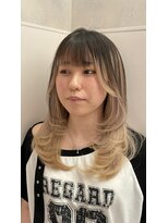 アオ(AO。) レイヤーミディアム/フェイスレイヤー/レイヤースタイル