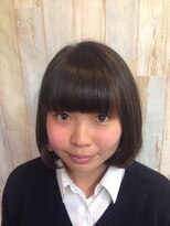 フェリシータ 緑地公園店(felicita) 大人かわいいエッジモード★ワンカールラウンドボブ