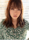 『LESS』ミディアム×前髪パッツン