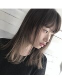 【NAiVE hair】グレージュカラーミディアム