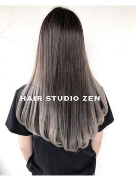 ヘアースタジオゼン アドバンス(hair studio Zen advance) 外国人風グラデーション