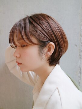 ダヴィン 中目黒(DaVin) 【DaVin中目黒】コンパクト丸みショート_アッシュブラウン