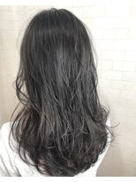 アルマヘア(Alma hair)&nbsp;【　黒染めじゃない透け感ある自然なネイビーブルー　】