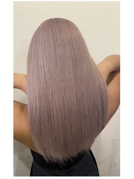 ヘアメイクアート(Hair make Art) ホワイトピンクカラー