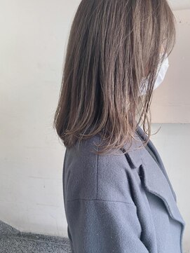 キャンバス バイ ネオリーブ 横浜西口(Canvas by neo.) ミントグレージュ暗めカラーにも透明感を◎sk